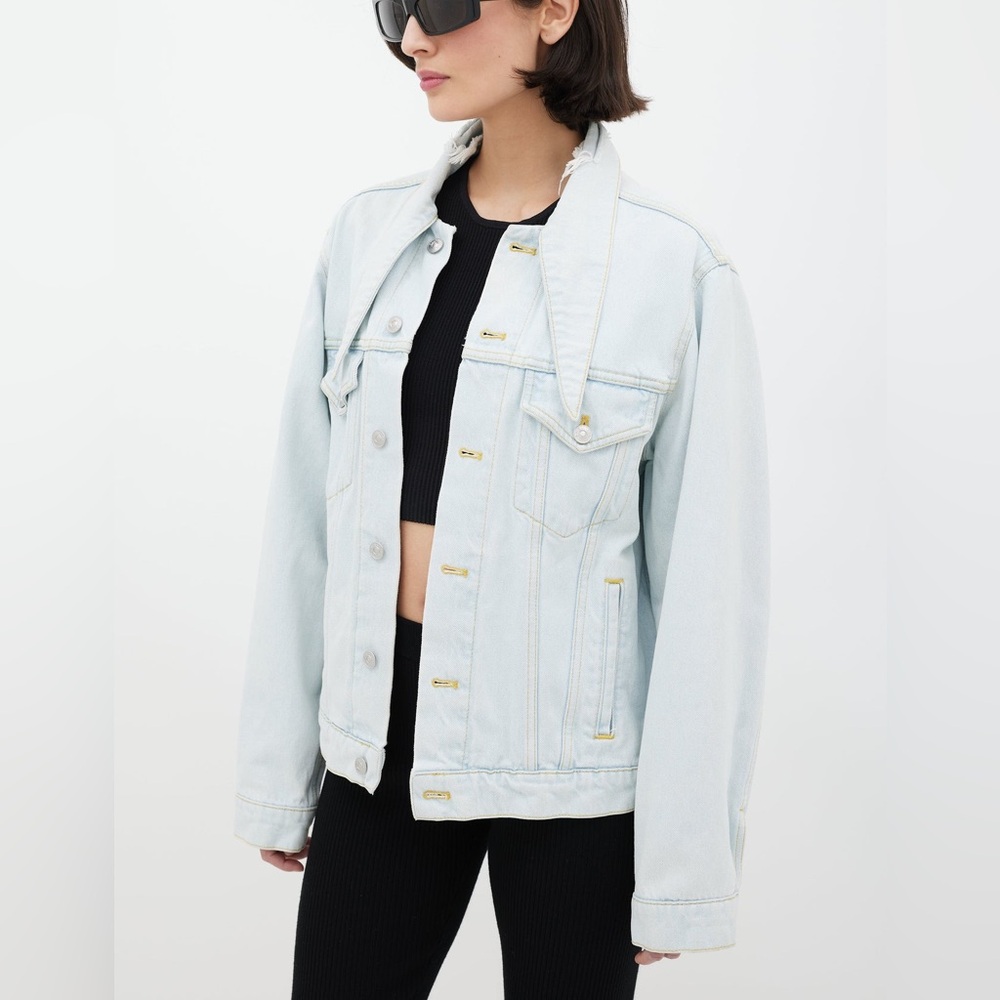 Balenciaga Light Blue Jean Jacket